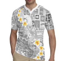 Tonga Christmas Rugby Jersey Kilisimasi Fiefia Retro Style White LT05 - Polynesian Pride