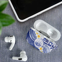 Federated States Of Micronesia Christmas AirPods Case Retro Style Bright Version LT05 - Polynesian Pride