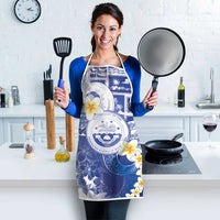 Federated States Of Micronesia Christmas Apron Retro Style Bright Version LT05 - Polynesian Pride