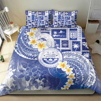 Federated States Of Micronesia Christmas Bedding Set Retro Style Bright Version LT05 - Polynesian Pride