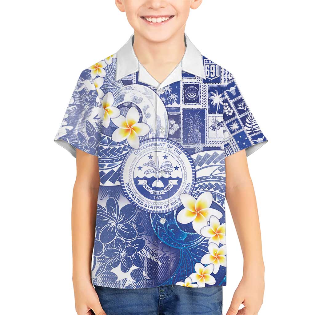 Federated States Of Micronesia Christmas Hawaiian Shirt Retro Style Bright Version LT05 - Polynesian Pride