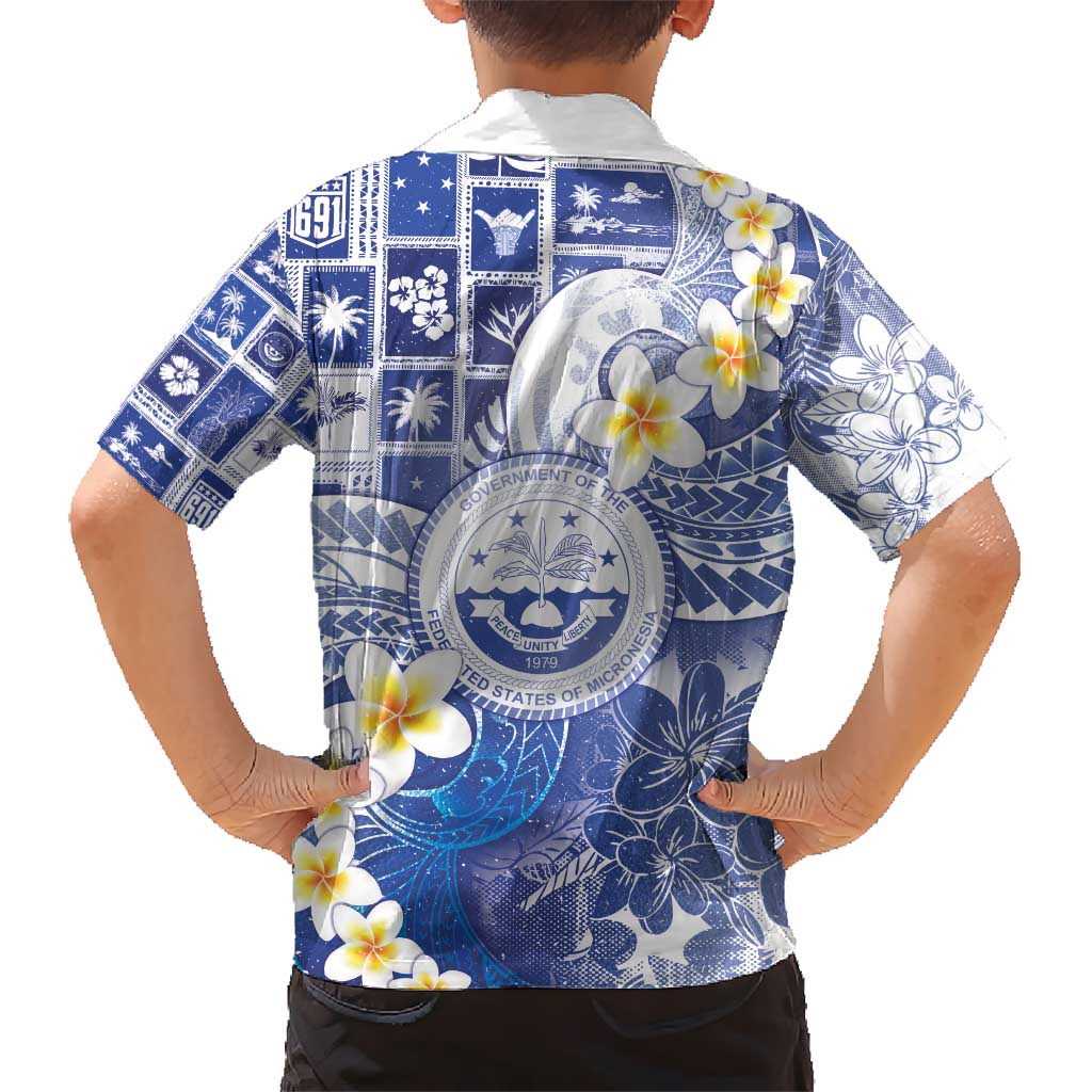 Federated States Of Micronesia Christmas Hawaiian Shirt Retro Style Bright Version LT05 - Polynesian Pride