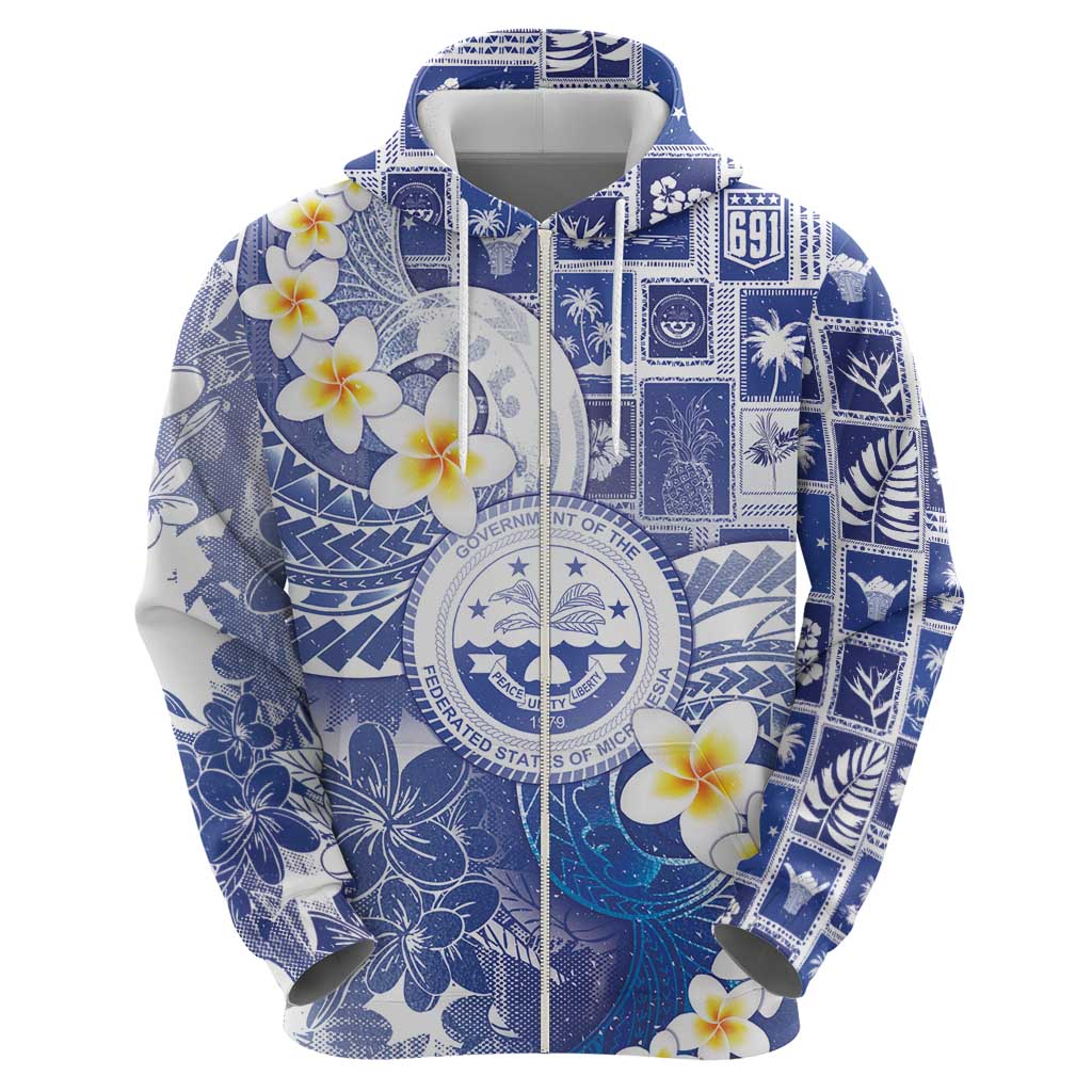 Federated States Of Micronesia Christmas Hoodie Retro Style Bright Version LT05 - Polynesian Pride