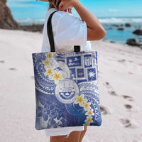 Federated States Of Micronesia Christmas Tote Bag Retro Style Bright Version LT05 - Polynesian Pride