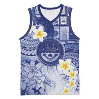 Federated States Of Micronesia Christmas Basketball Jersey Retro Style Dark Version LT05 Unisex Navy - Polynesian Pride