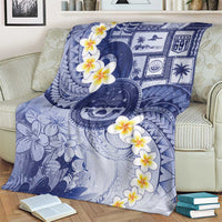 Federated States Of Micronesia Christmas Blanket Retro Style Dark Version LT05 - Polynesian Pride