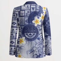 Federated States Of Micronesia Christmas Blazer Retro Style Dark Version LT05 - Polynesian Pride
