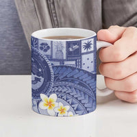 Federated States Of Micronesia Christmas Ceramic Mug Retro Style Dark Version LT05 - Polynesian Pride