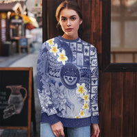 Federated States Of Micronesia Christmas Ugly Christmas Sweater Retro Style Dark Version LT05 - Polynesian Pride
