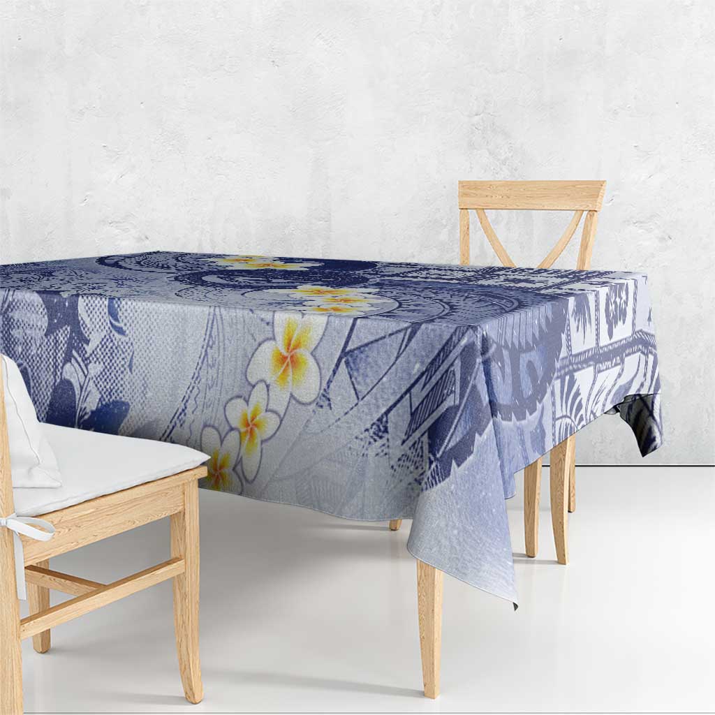 Federated States Of Micronesia Christmas Tablecloth Retro Style Dark Version LT05 - Polynesian Pride