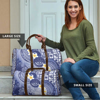 Federated States Of Micronesia Christmas Travel Bag Retro Style Dark Version LT05 - Polynesian Pride