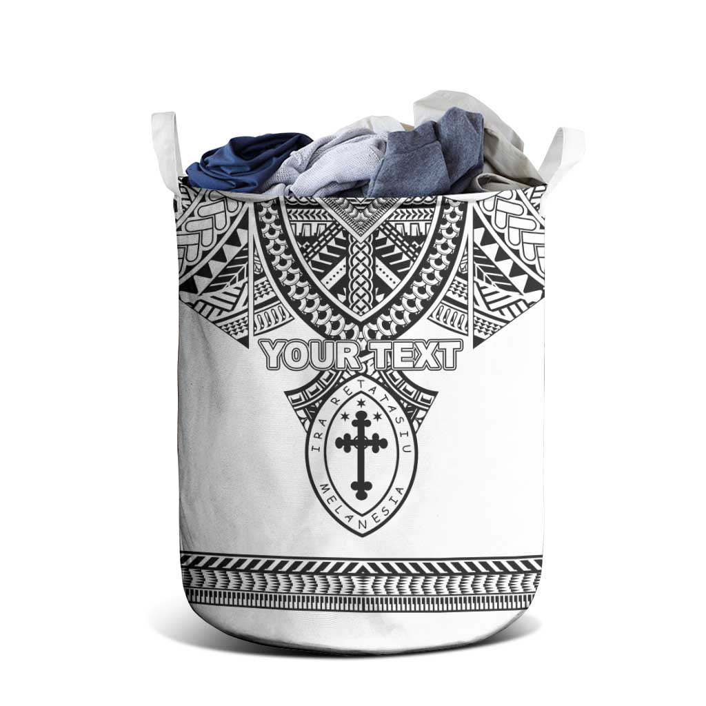 Personalised Melanesian Brotherhood Laundry Basket With Tribal Pattern LT05 - Polynesian Pride