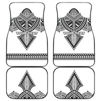 Personalised Melanesian Brotherhood Car Mats With Tribal Pattern LT05 - Polynesian Pride