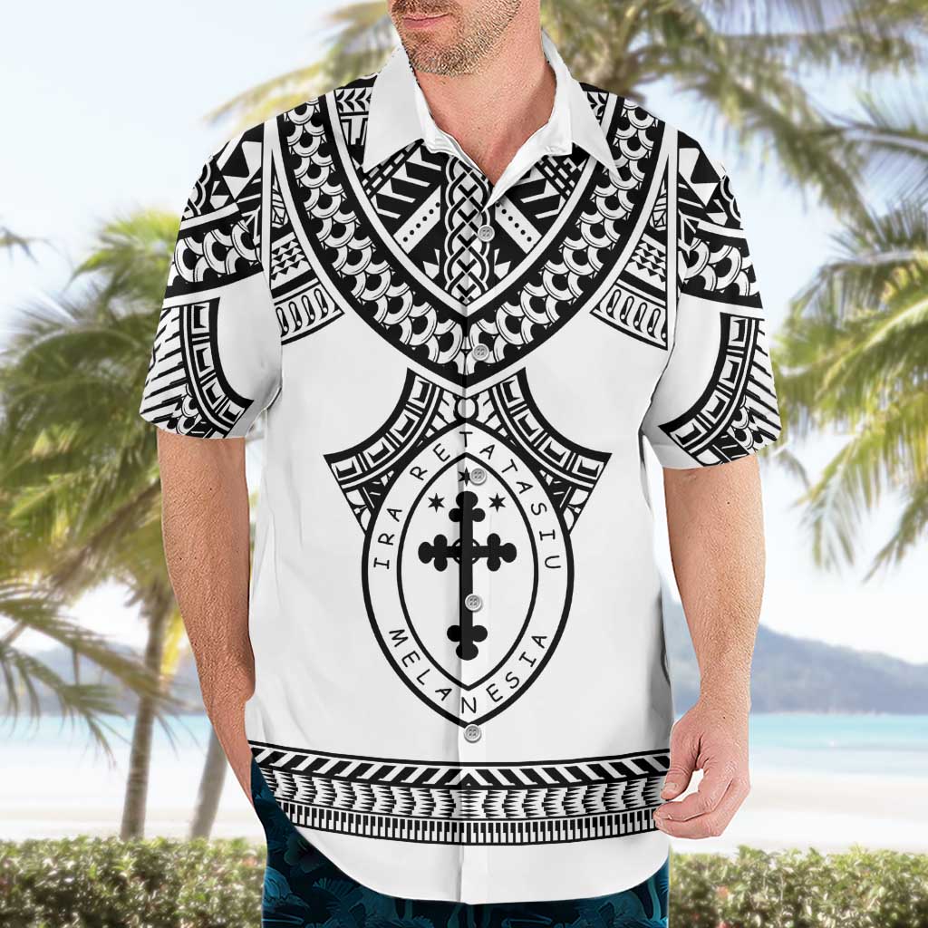 Personalised Melanesian Brotherhood Hawaiian Shirt With Tribal Pattern LT05 - Polynesian Pride