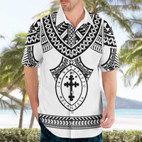 Personalised Melanesian Brotherhood Hawaiian Shirt With Tribal Pattern LT05 - Polynesian Pride