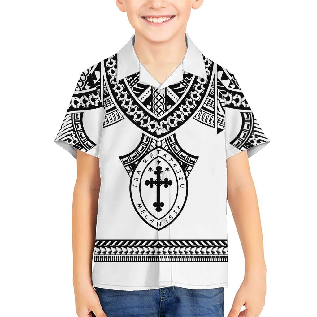 Personalised Melanesian Brotherhood Hawaiian Shirt With Tribal Pattern LT05 - Polynesian Pride