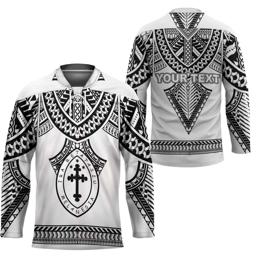 Personalised Melanesian Brotherhood Hockey Jersey With Tribal Pattern LT05 - Polynesian Pride