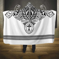 Personalised Melanesian Brotherhood Hooded Blanket With Tribal Pattern LT05 - Polynesian Pride