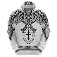 Personalised Melanesian Brotherhood Hoodie With Tribal Pattern LT05 - Polynesian Pride