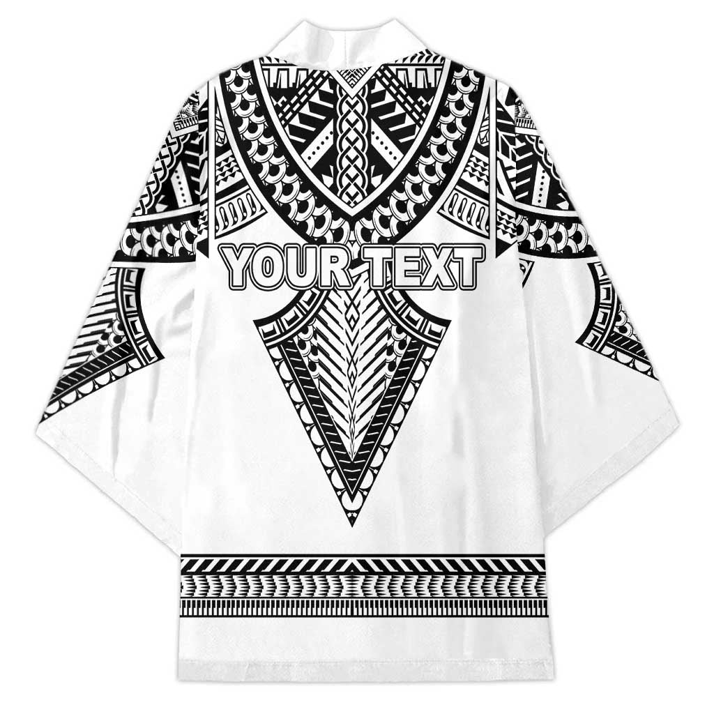 Personalised Melanesian Brotherhood Kimono With Tribal Pattern LT05 - Polynesian Pride