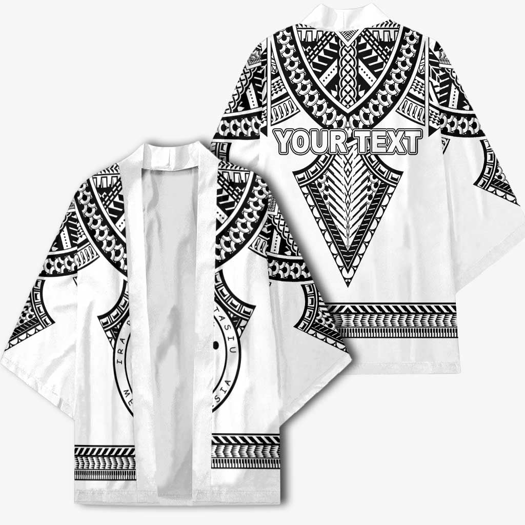 Personalised Melanesian Brotherhood Kimono With Tribal Pattern LT05 - Polynesian Pride