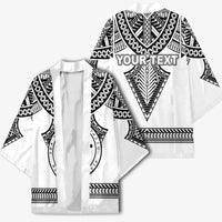 Personalised Melanesian Brotherhood Kimono With Tribal Pattern LT05 - Polynesian Pride