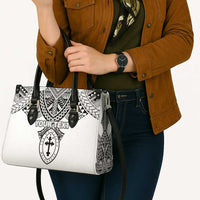 Personalised Melanesian Brotherhood Leather Bag With Tribal Pattern LT05 - Polynesian Pride