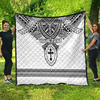 Personalised Melanesian Brotherhood Quilt With Tribal Pattern LT05 - Polynesian Pride