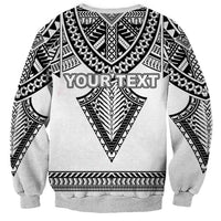 Personalised Melanesian Brotherhood Sweatshirt With Tribal Pattern LT05 - Polynesian Pride