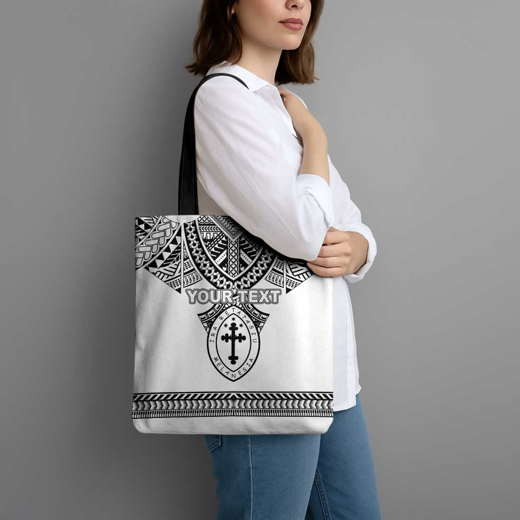 Personalised Melanesian Brotherhood Tote Bag With Tribal Pattern LT05 - Polynesian Pride