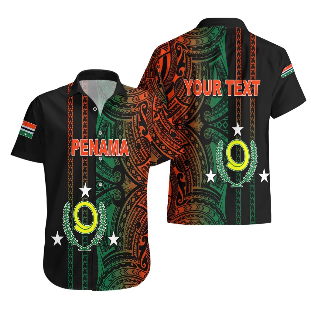 Custom Vanuatu Penama Hawaiian Shirt Polynesian Tribal LT6 - Polynesian Pride
