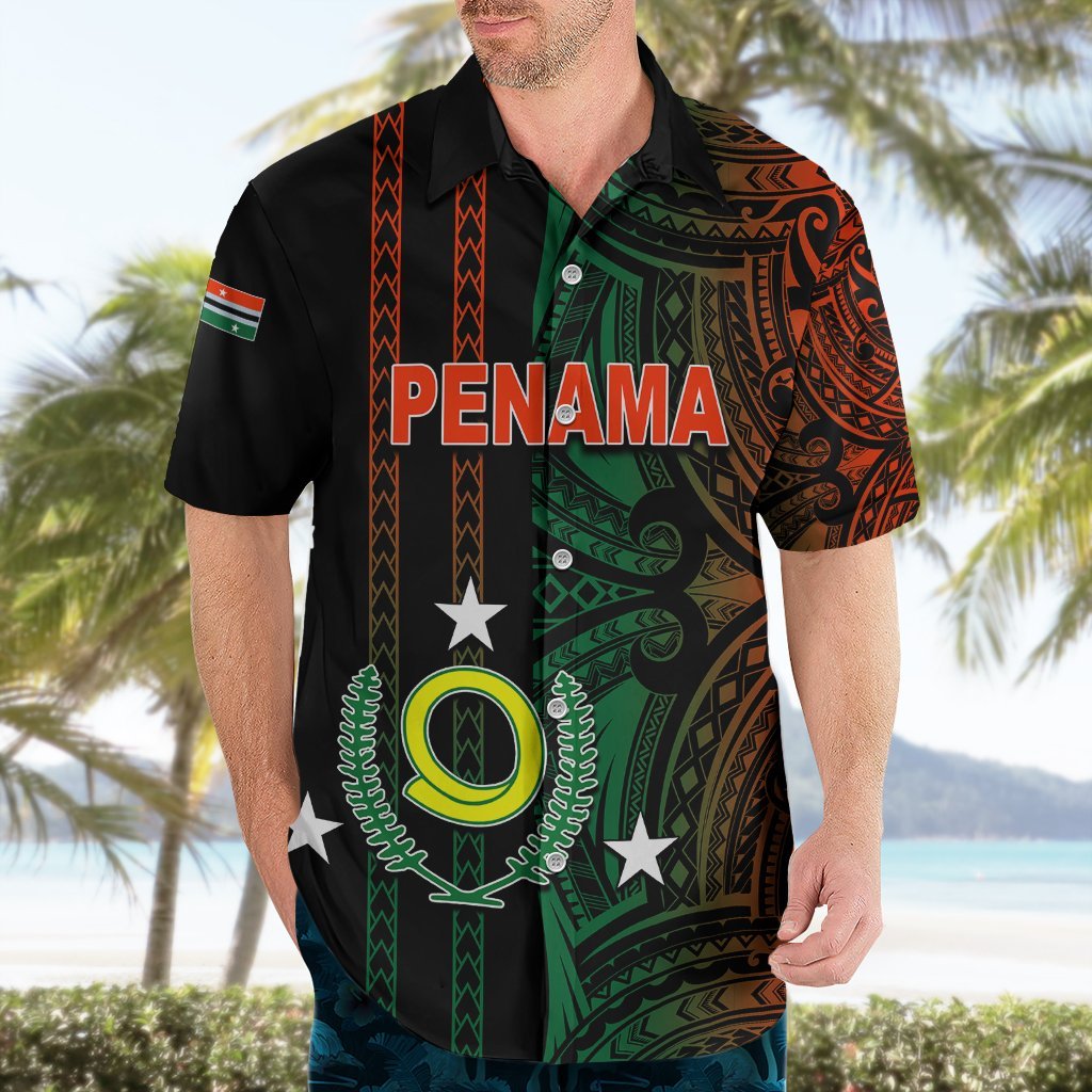 Custom Vanuatu Penama Hawaiian Shirt Polynesian Tribal LT6 - Polynesian Pride