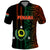 Custom Vanuatu Penama Polo Shirt Polynesian Tribal LT6 Black - Polynesian Pride