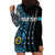 Custom Vanuatu Sanma Hoodie Dress Polynesian Tribal LT6 - Polynesian Pride