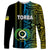 Custom Vanuatu Torba Long Sleeve Shirt Polynesian Tribal LT6 Unisex Black - Polynesian Pride