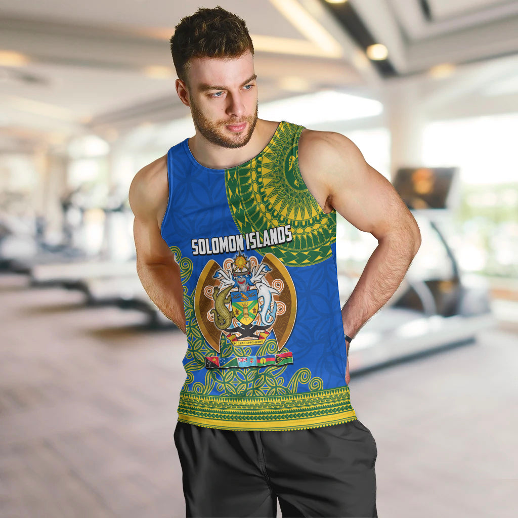 Solomon Islands Men Tank Top Melanesian Festival 2023 LT6 - Polynesian Pride