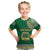 Tonga School Saineha High School Kid T Shirt Tribal Pattern LT6 Green - Polynesian Pride