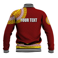 Tonga School Tonga High School Baseball Jacket Tribal Pattern LT6 - Polynesian Pride