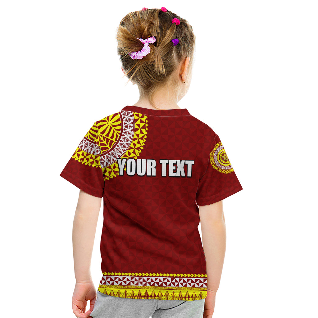 Tonga School Tonga High School Kid T Shirt Tribal Pattern LT6 - Polynesian Pride