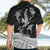 Polynesian Tribal Hawaiian Shirt with Sharks Tattoo White LT6 - Polynesian Pride