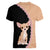 Custom Chihuahua Dog Women V Neck T Shirt With Polynesian Tribal Tattoo LT6 - Polynesian Pride