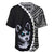 Custom Husky Dog Baseball Jersey With Polynesian Tribal Tattoo LT6 - Polynesian Pride