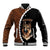 Custom German Shepherd Dog Baseball Jacket With Polynesian Tribal Tattoo LT6 Unisex Black - Polynesian Pride