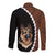 Custom German Shepherd Dog Long Sleeve Button Shirt With Polynesian Tribal Tattoo LT6 - Polynesian Pride