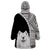 Custom Samoyed Dog Wearable Blanket Hoodie With Polynesian Tribal Tattoo LT6 - Polynesian Pride