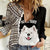 Custom Samoyed Dog Women Casual Shirt With Polynesian Tribal Tattoo LT6 Female Black - Polynesian Pride