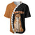 Custom Shiba Inu Dog Baseball Jersey With Polynesian Tribal Tattoo LT6 Black - Polynesian Pride