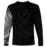 Polynesian Pitbull Dog Long Sleeve Shirt Dog In My Heart LT6 - Polynesian Pride