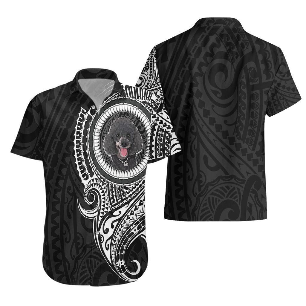 Polynesian Poodle Dog Hawaiian Shirt Dog In My Heart LT6 - Polynesian Pride