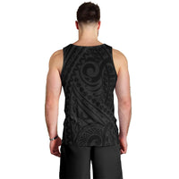 Polynesian Husky Dog Men Tank Top Dog In My Heart LT6 - Polynesian Pride
